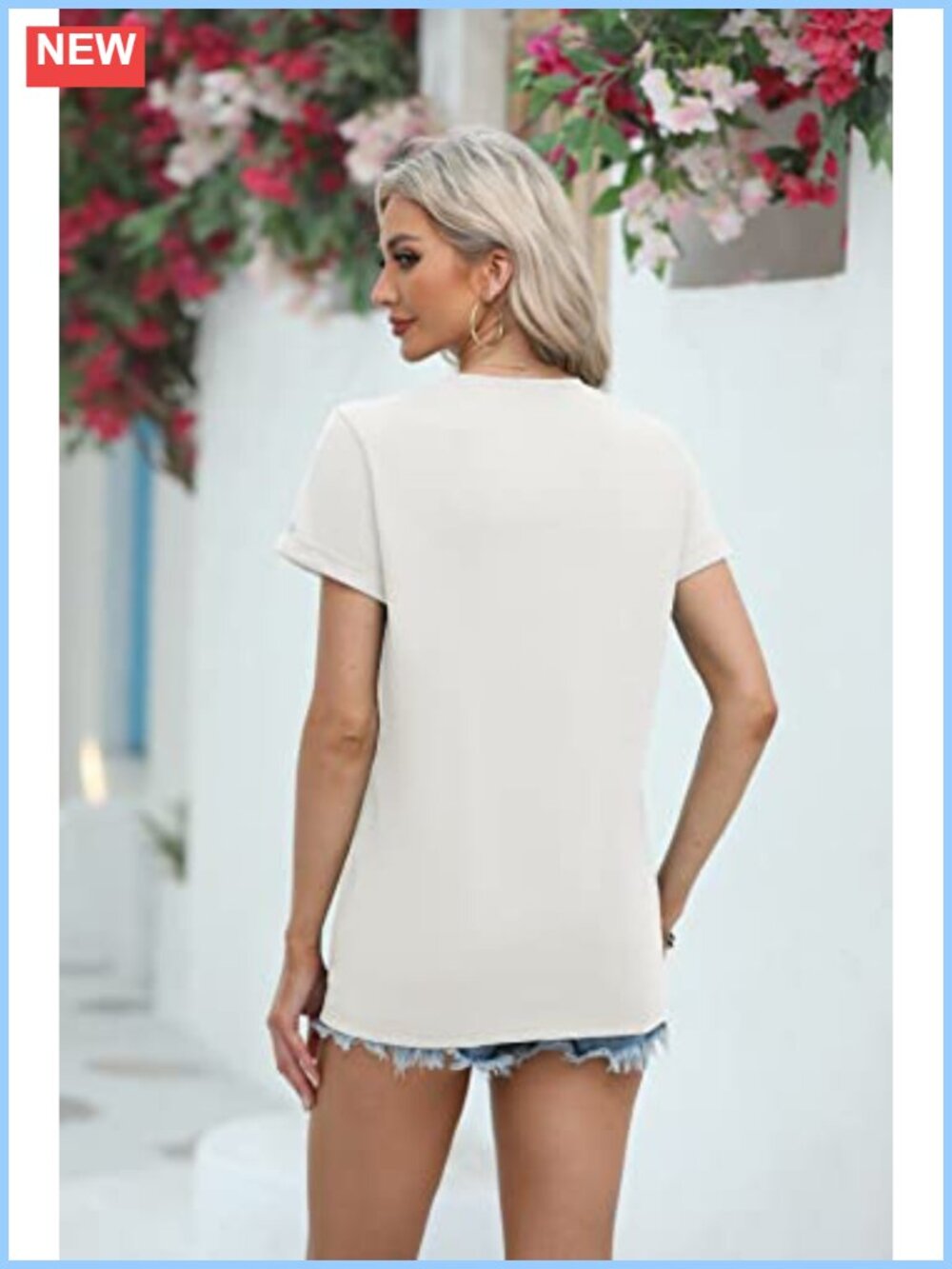 Womens Dandelion Graphic Tee Short Sleeve Summer T-Shirt Casual Top - Picture 4 of 5